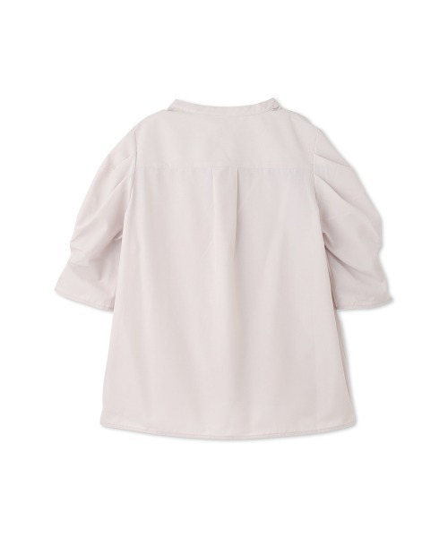 QUEENS COURT(クイーンズコート)の「タックバルーンキーネックブラウス≪手洗い可能≫(シャツ/ブラウス・レディース・オフホワイト/ピンク/ネイビー・M)」の18枚目の写真