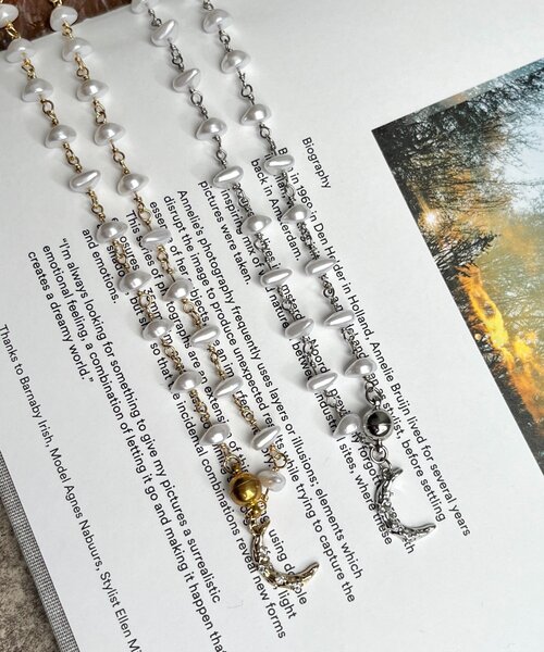 DouDou（ドゥドゥ）の「【インフルエンサーOKOCHI企画】月モチーフランダムパールネックレス（ネックレス・レディース・ゴールド/シルバー・FREE）」の11枚目の写真