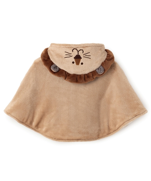 kladskap（クレードスコープ）の「アニマルボアケープ（その他ベビーウェア・キッズ・ベージュ/ネイビー・F）」の3枚目の写真