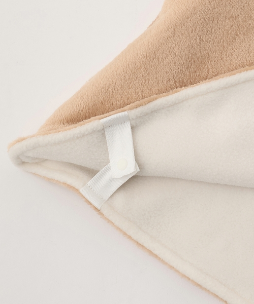 kladskap（クレードスコープ）の「アニマルボアケープ（その他ベビーウェア・キッズ・ベージュ/ネイビー・F）」の6枚目の写真