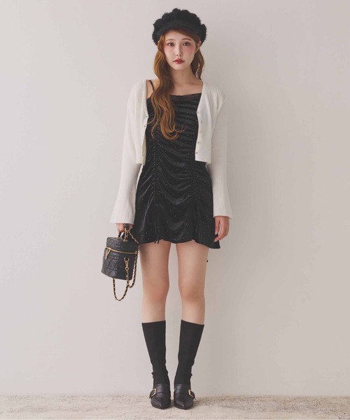 セール】ドロストミニワンピース（ワンピース）｜one after another