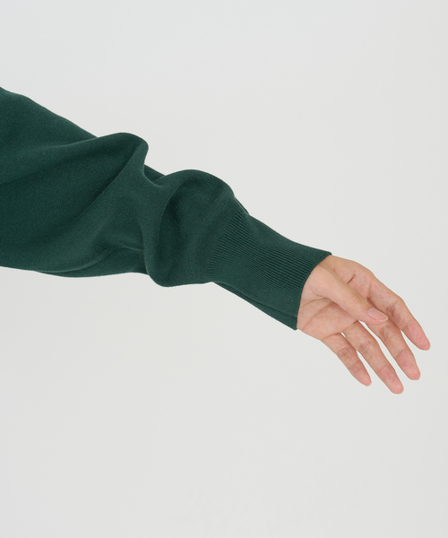 B.C STOCK（ベーセーストック）の「【ANTS & ELEPHANTS】2トーン スウェットライクヘンリーネックニット（ニット/セーター・メンズ・ブラック/グレー/グリーン/アイボリー/ベージュ系その他・MEDIUM/LARGE）」の9枚目の写真