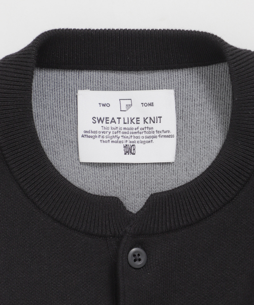 B.C STOCK（ベーセーストック）の「【ANTS & ELEPHANTS】2トーン スウェットライクヘンリーネックニット（ニット/セーター・メンズ・ブラック/グレー/グリーン/アイボリー/ベージュ系その他・MEDIUM/LARGE）」の20枚目の写真
