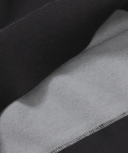 B.C STOCK（ベーセーストック）の「【ANTS & ELEPHANTS】2トーン スウェットライクヘンリーネックニット（ニット/セーター・メンズ・ブラック/グレー/グリーン/アイボリー/ベージュ系その他・MEDIUM/LARGE）」の21枚目の写真