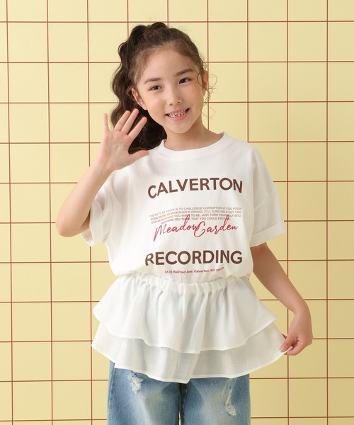 LEPSIM（レプシィム）の「【KIDS】フリル長袖ブラウス《2点セット》　580723（シャツ/ブラウス・キッズ・オフホワイト・120/140/130）」の10枚目の写真