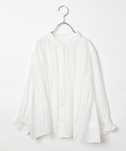 LEPSIM（レプシィム）の「【KIDS】フリル長袖ブラウス《2点セット》　580723（シャツ/ブラウス・キッズ・オフホワイト・120/140/130）」の17枚目の写真
