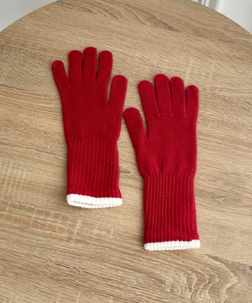 セール】【スマホ対応】バイカラーロンググローブ（手袋）｜SOLLON