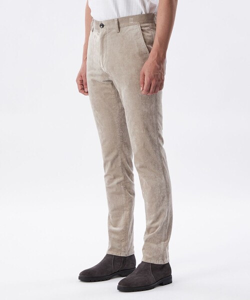 EPOCA UOMO(エポカウォモ)の「*Safari11月号掲載*【セットアップ対応】別珍ストレッチパンツ(その他パンツ・メンズ・ベージュ系その他2/グレー系その他2/ダークネイビー・46/48)」の10枚目の写真