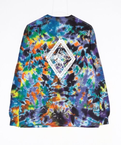 SAWINTO（ソイント）の「ATMOSPHERE MOUNTAINWORKS - TIE DYE L/S LOGO TEE（Tシャツ/カットソー・メンズ・その他2/その他1・LARGE/MEDIUM）」の3枚目の写真