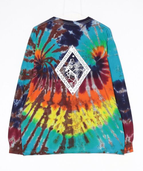 SAWINTO（ソイント）の「ATMOSPHERE MOUNTAINWORKS - TIE DYE L/S LOGO TEE（Tシャツ/カットソー・メンズ・その他2/その他1・LARGE/MEDIUM）」の4枚目の写真