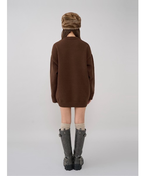 darich☆Danimalベアニットプルオーバー新品未使用未開封タグ付 Danimalベアニットプルオーバー（ニット/セーター）｜Darich