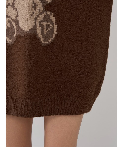 Darich（ダーリッチ）の「Danimalベアニットプルオーバー（ニット/セーター・レディース・ベージュ/レッド/ブラウン/ブルー・FREE）」の22枚目の写真