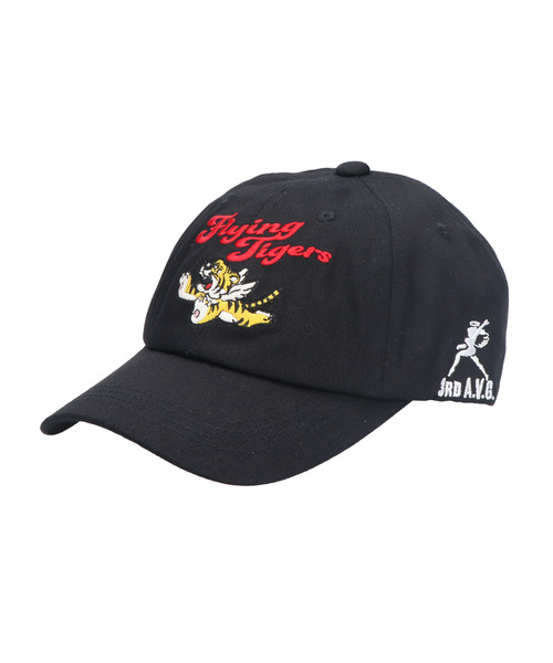 MASSIVE STORE(マッシブストア)の「【AVIREX/アヴィレックス】AX EX SURPLUS FLYING TIGER MOTIF CAP(ハンチング/ベレー帽・メンズ・ネイビー/レッド/カーキ・FREE)」の5枚目の写真
