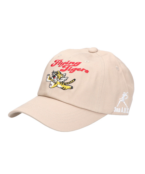 MASSIVE STORE(マッシブストア)の「【AVIREX/アヴィレックス】AX EX SURPLUS FLYING TIGER MOTIF CAP(ハンチング/ベレー帽・メンズ・ネイビー/レッド/カーキ・FREE)」の6枚目の写真