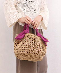 cache cache（カシュ カシュ）の「かごバッグ（かごバッグ）」