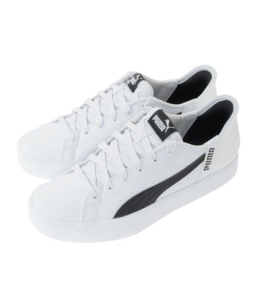 PUMA（プーマ）の「●PUMA Vコート EASE IN（スニーカー・レディース・ホワイト/ブラック・23.5cm/24.5cm）」の4枚目の写真