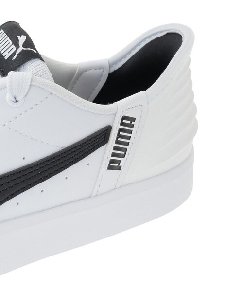 PUMA（プーマ）の「●PUMA Vコート EASE IN（スニーカー・レディース・ホワイト/ブラック・23.5cm/24.5cm）」の9枚目の写真