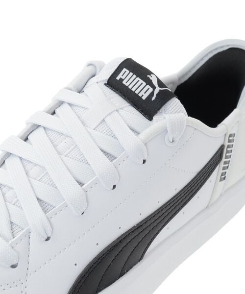 PUMA（プーマ）の「●PUMA Vコート EASE IN（スニーカー・レディース・ホワイト/ブラック・23.5cm/24.5cm）」の10枚目の写真