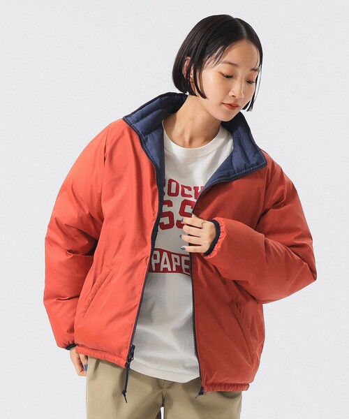 ム*ー様 BEAMS BOY ネイビー ダウンジャケット セール】リバーシブル ダウン ジャケット（ダウンジャケット/コート