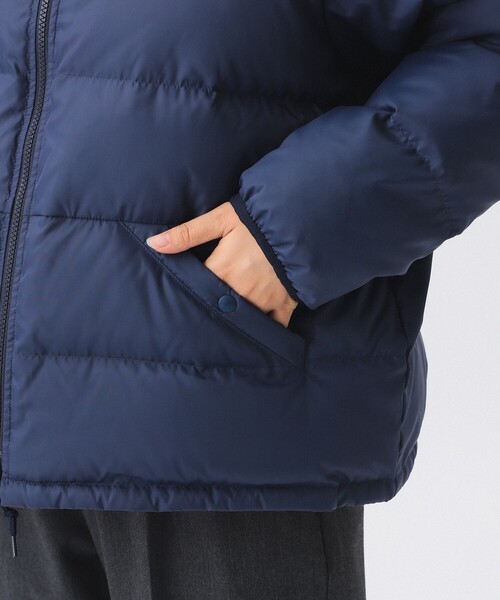 値下げ！BEAMSBOY ダウンジャケット　ネイビー セール】リバーシブル ダウン ジャケット（ダウンジャケット/コート