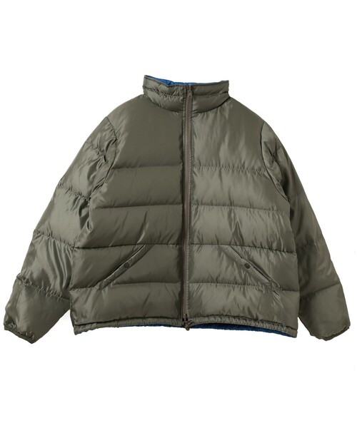 BEAMS BOY（ビームスボーイ）の「【1/15再値下げ】リバーシブル ダウン ジャケット（ダウンジャケット/コート・レディース・オリーブ/ネイビー・ONE SIZE）」の14枚目の写真