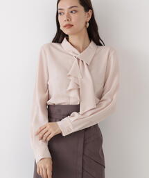 PINKY&DIANNE（ピンキーアンドダイアン）の「◆ラッフルボウタイブラウス（シャツ/ブラウス・レディース）」