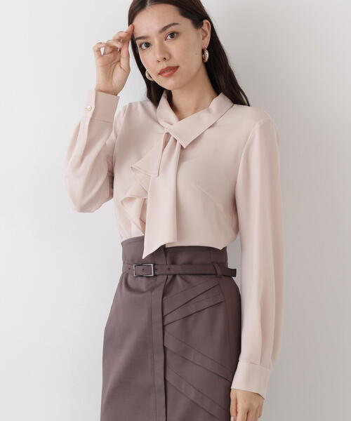 セール】◇ラッフルボウタイブラウス（シャツ/ブラウス