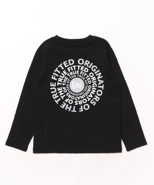 NEW ERA（ニューエラ）の「NEW ERA/ニューエラ YTH LS CT TEEOTTF WHI 253 キッズ ロンT 14693882/14693883（Tシャツ/カットソー・キッズ・ホワイト/ブラック・130cm/140cm/150cm/160cm）」の3枚目の写真