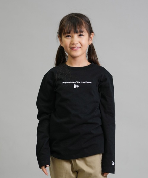 NEW ERA（ニューエラ）の「NEW ERA/ニューエラ YTH LS CT TEEOTTF WHI 253 キッズ ロンT 14693882/14693883（Tシャツ/カットソー・キッズ・ホワイト/ブラック・130cm/140cm/150cm/160cm）」の11枚目の写真