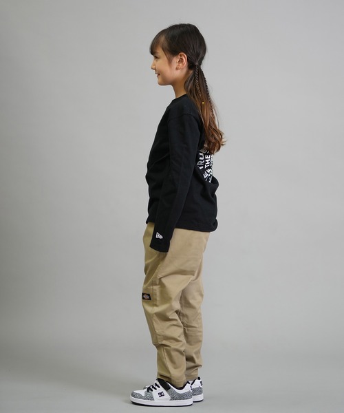 NEW ERA（ニューエラ）の「NEW ERA/ニューエラ YTH LS CT TEEOTTF WHI 253 キッズ ロンT 14693882/14693883（Tシャツ/カットソー・キッズ・ホワイト/ブラック・130cm/140cm/150cm/160cm）」の14枚目の写真