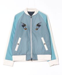 AYUITE（アユイテ）の「/AYUITE/歯ﾌﾞﾗｼ刺繍ｽｶｼﾞｬﾝRemake（ブルゾン）」