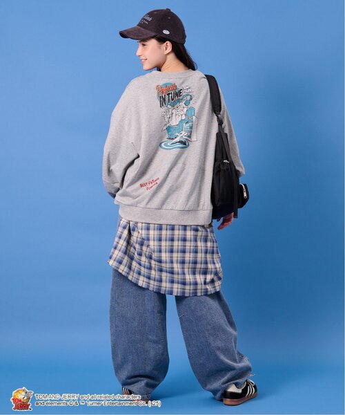 セール】【TOM AND JERRY】アソート変形プルオーバー（スウェット