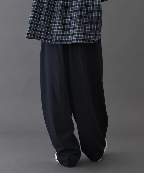 FORK&SPOON(フォークアンドスプーン)の「FORK&SPOON コクーンイージーパンツ(その他パンツ・レディース・グレー/ネイビー・1/2)」の22枚目の写真