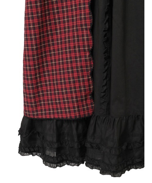 オリジナルコードチェックミディワンピース（ワンピース）｜PINK HOUSE