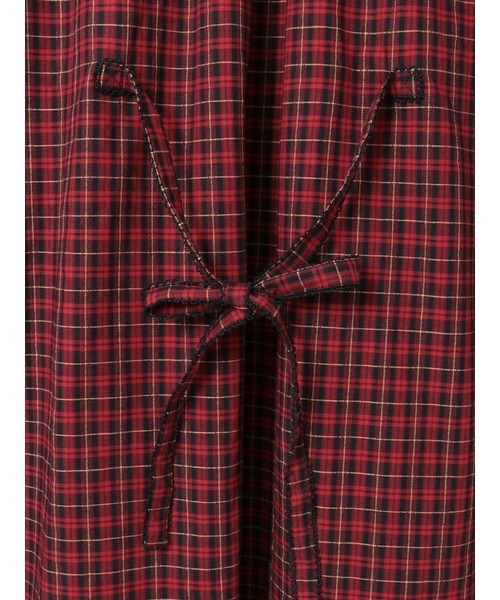 ピンクハウスオリジナルコードチェックミディワンピース オリジナルコードチェックミディワンピース（ワンピース）｜PINK HOUSE