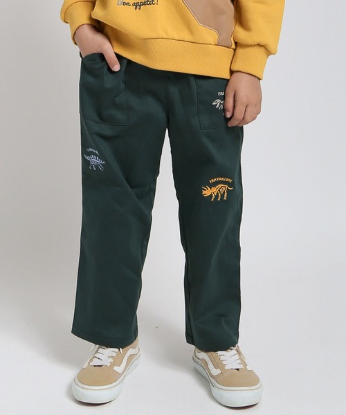 DILASH(ディラッシュ)の「恐竜刺繍ストレッチパンツ(その他パンツ・キッズ・グリーン/ベージュ・100/90/130/120/110)」の5枚目の写真