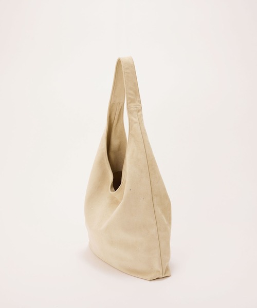 EFOLE(エフォル)の「【ZOZO限定】One shoulder suede bag/ワンショルダースエードバッグ(ショルダーバッグ・レディース・ブラウン/ベージュ・FREE)」の4枚目の写真