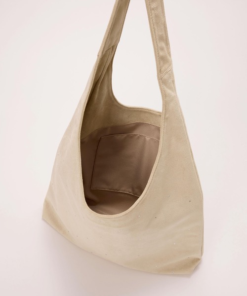 EFOLE(エフォル)の「【ZOZO限定】One shoulder suede bag/ワンショルダースエードバッグ(ショルダーバッグ・レディース・ブラウン/ベージュ・FREE)」の5枚目の写真