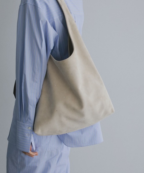 EFOLE(エフォル)の「【ZOZO限定】One shoulder suede bag/ワンショルダースエードバッグ(ショルダーバッグ・レディース・ブラウン/ベージュ・FREE)」の12枚目の写真