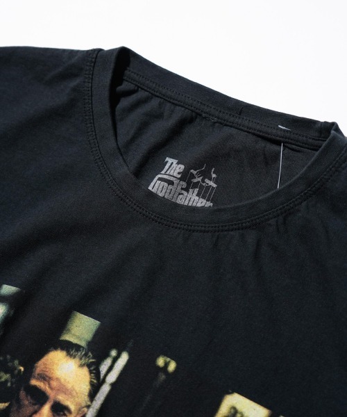 THRIFTY LOOK（スリフティールック）の「THRIFTY LOOK / スリフティールック THRIFTY "The Godfather" TEE ゴッドファーザー 映画Tシャツ ムービーTシャツ ユーズド加工（Tシャツ/カットソー・メンズ・ブラック/ブラック系その他・LARGE/MEDIUM/X-LARGE）」の10枚目の写真