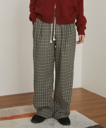 MERLOT（メルロー）の「【ウエストゴム】ギンガムチェックイージーパンツ（その他パンツ）」