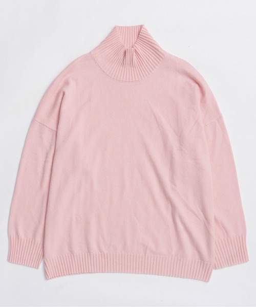 Bustier Knit Set Turtleneck Tops / ビスチェニットセット