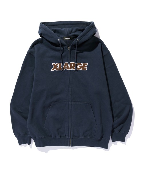 XLARGE(エクストララージ)の「STANDARD LOGO ZIP UP HOODED SWEATSHIRT(パーカー・メンズ・ブラック/ネイビー/アッシュ/ブラウン・XXL/XL/L/M/S)」の18枚目の写真