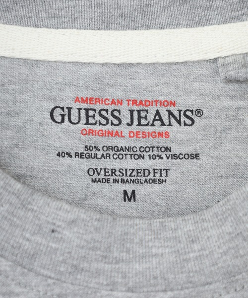 GUESS JEANS(ゲスジーンズ)の「GUESS JEANS GJ SS CN OS ICONIC TEE ゲス アイコニック 半袖Tシャツ(Tシャツ/カットソー・メンズ・グレー/ホワイト/ブラック・XL/M/L/S)」の5枚目の写真