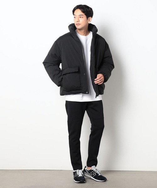 Grand PARK（グランドパーク）の「パディングスタンドブルゾン（ダウンジャケット/コート・メンズ・チャコールグレー/アイボリー/ブラック・LARGE/MEDIUM）」の11枚目の写真