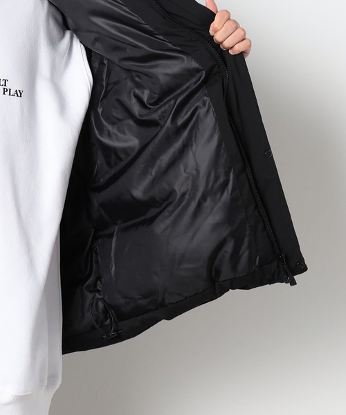 Grand PARK（グランドパーク）の「パディングスタンドブルゾン（ダウンジャケット/コート・メンズ・チャコールグレー/アイボリー/ブラック・LARGE/MEDIUM）」の4枚目の写真