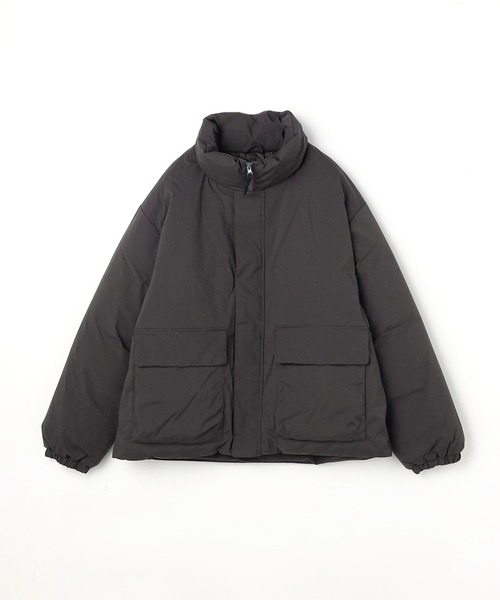 Grand PARK（グランドパーク）の「パディングスタンドブルゾン（ダウンジャケット/コート・メンズ・チャコールグレー/アイボリー/ブラック・LARGE/MEDIUM）」の10枚目の写真