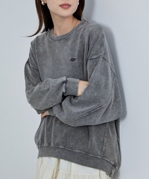 NAVY | nAvy ヘビー裏毛スウェット ヴィンテージ加工(スウェット)