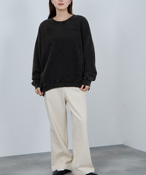 NAVY（ネイビー）の「nAvy ヘビー裏毛スウェット ヴィンテージ加工（スウェット・メンズ・ブラウン/ネイビー/スミクロ/グレー・L/S/M）」の16枚目の写真