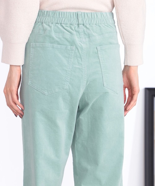 GALLORIA（ギャローリア）の「コーデュロイワイドパンツ（その他パンツ・レディース・ベージュ/ブラウン/ライトグリーン・S/M/L/LL）」の13枚目の写真